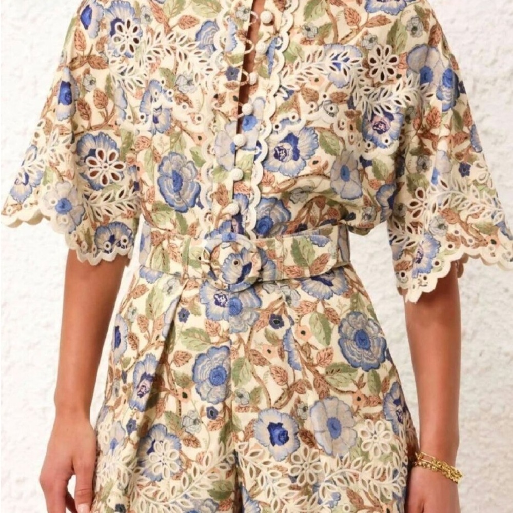 Floral Zimmerman set with Belt